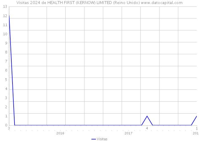 Visitas 2024 de HEALTH FIRST (KERNOW) LIMITED (Reino Unido) 