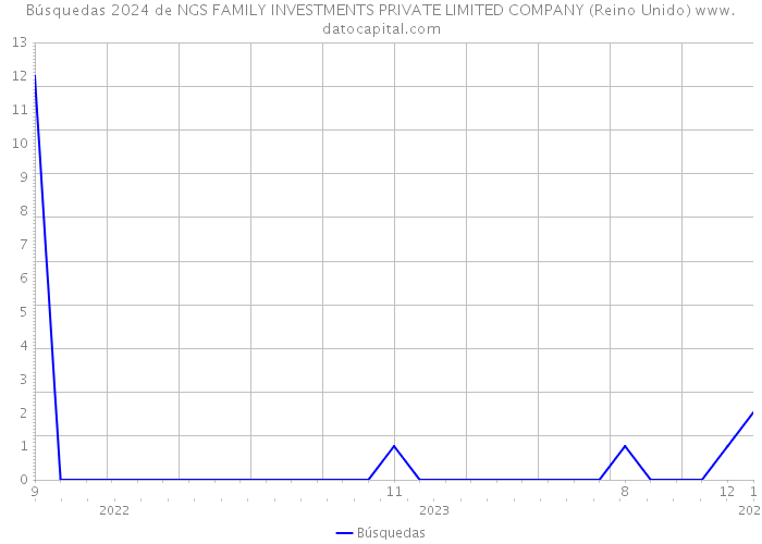 Búsquedas 2024 de NGS FAMILY INVESTMENTS PRIVATE LIMITED COMPANY (Reino Unido) 