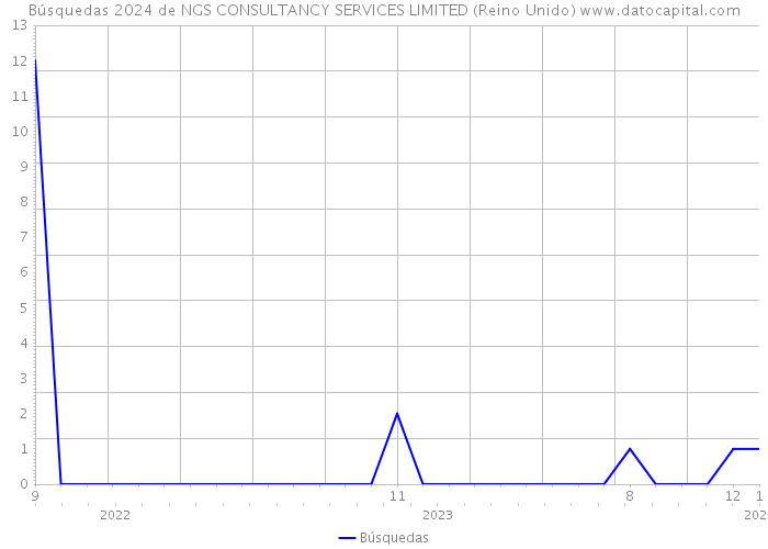 Búsquedas 2024 de NGS CONSULTANCY SERVICES LIMITED (Reino Unido) 