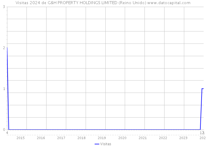 Visitas 2024 de G&H PROPERTY HOLDINGS LIMITED (Reino Unido) 