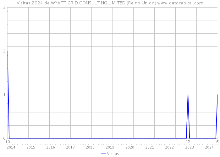 Visitas 2024 de WYATT GRID CONSULTING LIMITED (Reino Unido) 