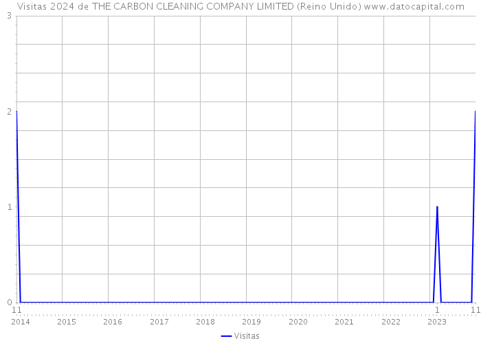 Visitas 2024 de THE CARBON CLEANING COMPANY LIMITED (Reino Unido) 