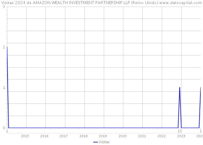 Visitas 2024 de AMAZON WEALTH INVESTMENT PARTNERSHIP LLP (Reino Unido) 