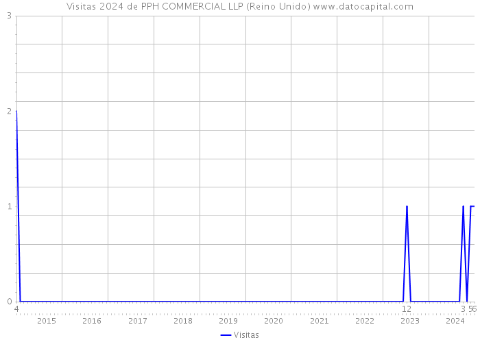 Visitas 2024 de PPH COMMERCIAL LLP (Reino Unido) 