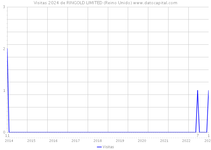 Visitas 2024 de RINGOLD LIMITED (Reino Unido) 