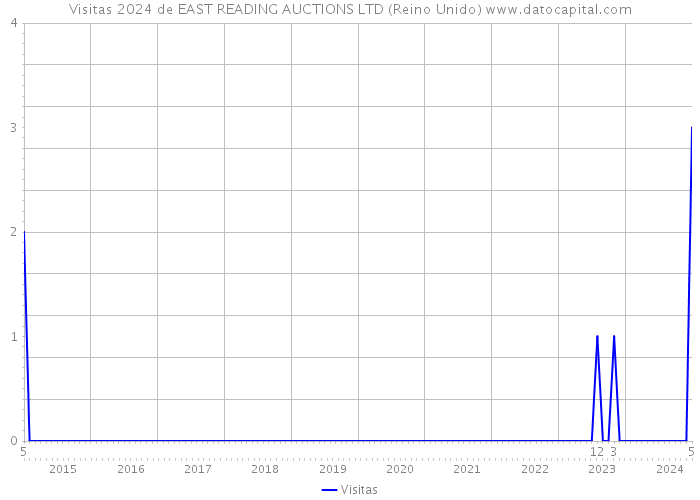 Visitas 2024 de EAST READING AUCTIONS LTD (Reino Unido) 