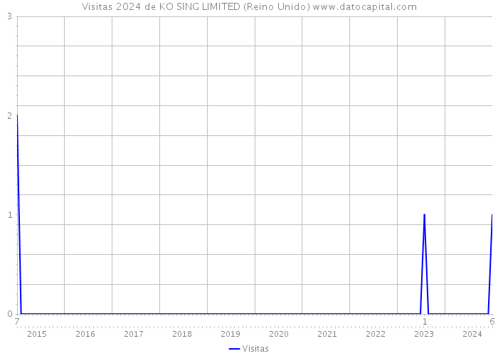 Visitas 2024 de KO SING LIMITED (Reino Unido) 