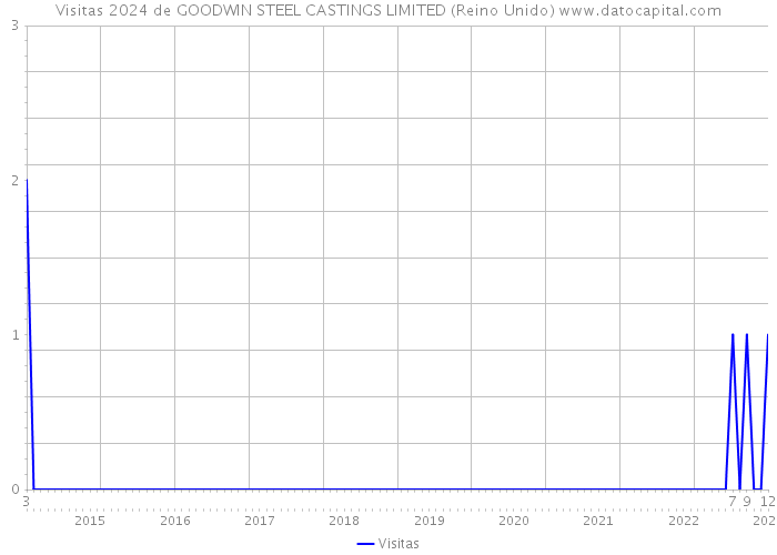 Visitas 2024 de GOODWIN STEEL CASTINGS LIMITED (Reino Unido) 