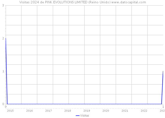 Visitas 2024 de PINK EVOLUTIONS LIMITED (Reino Unido) 