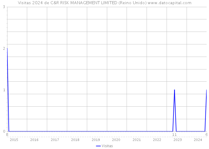 Visitas 2024 de C&R RISK MANAGEMENT LIMITED (Reino Unido) 