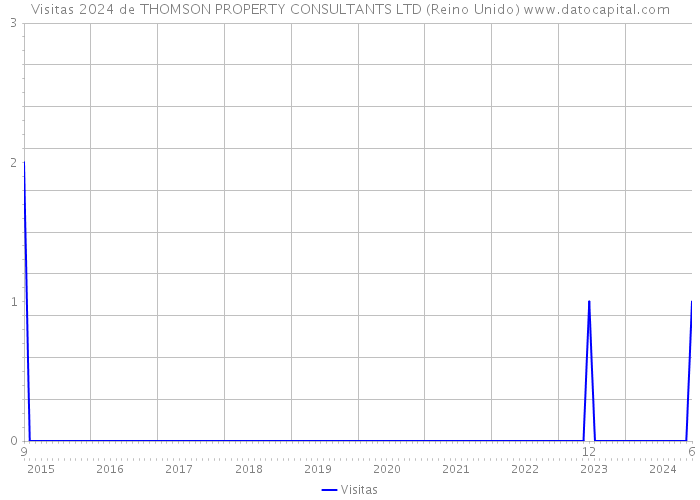 Visitas 2024 de THOMSON PROPERTY CONSULTANTS LTD (Reino Unido) 