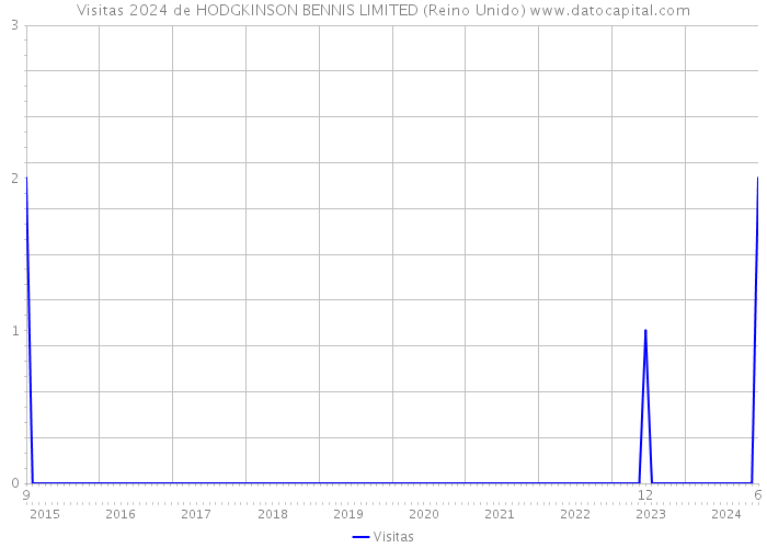 Visitas 2024 de HODGKINSON BENNIS LIMITED (Reino Unido) 