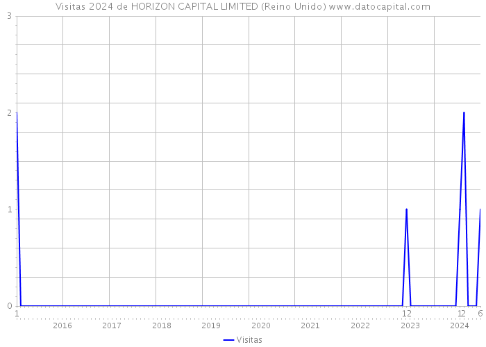 Visitas 2024 de HORIZON CAPITAL LIMITED (Reino Unido) 