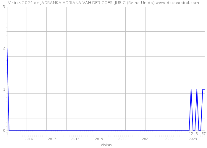 Visitas 2024 de JADRANKA ADRIANA VAH DER GOES-JURIC (Reino Unido) 