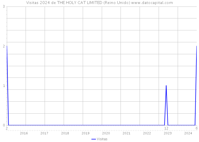 Visitas 2024 de THE HOLY CAT LIMITED (Reino Unido) 