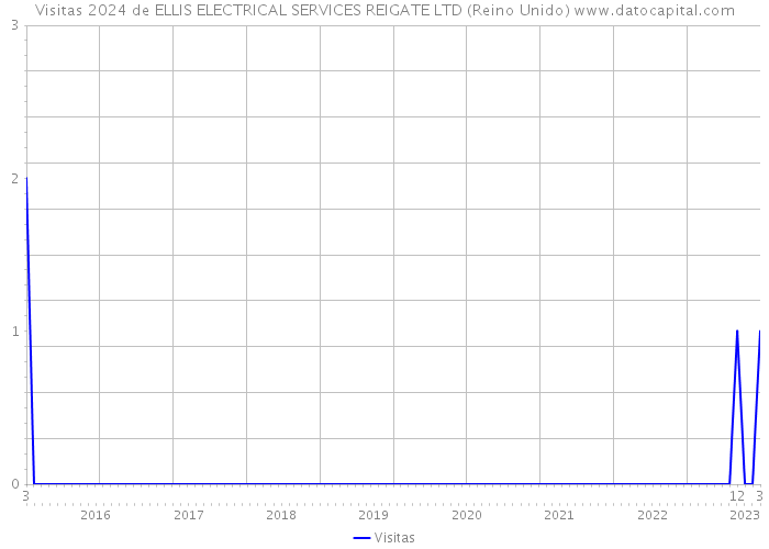 Visitas 2024 de ELLIS ELECTRICAL SERVICES REIGATE LTD (Reino Unido) 