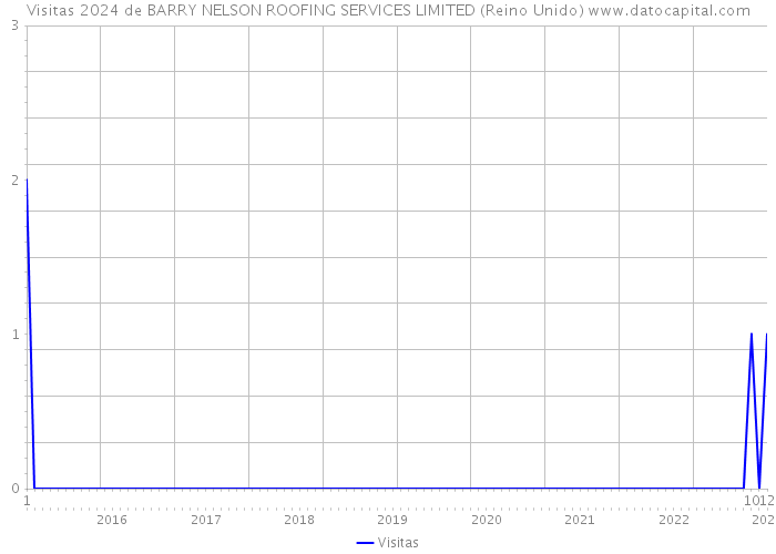 Visitas 2024 de BARRY NELSON ROOFING SERVICES LIMITED (Reino Unido) 