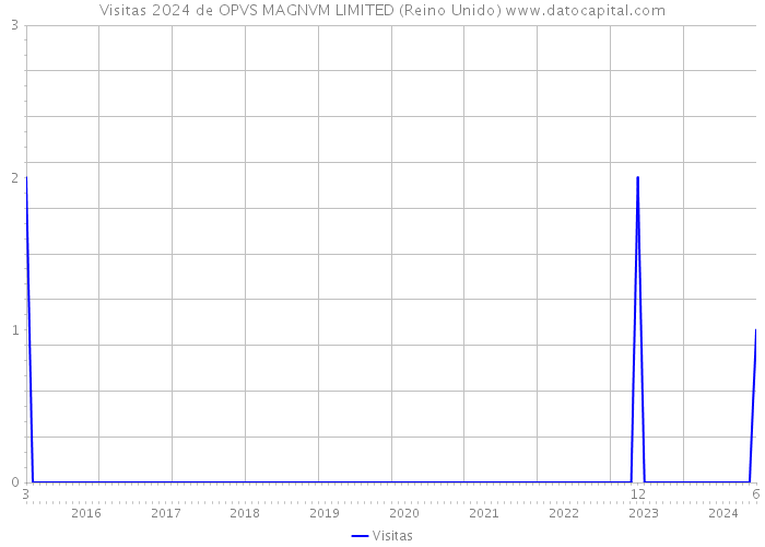 Visitas 2024 de OPVS MAGNVM LIMITED (Reino Unido) 