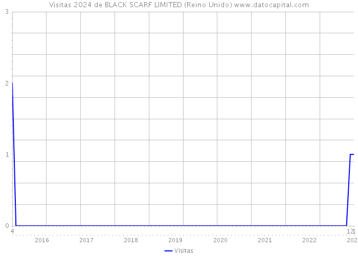 Visitas 2024 de BLACK SCARF LIMITED (Reino Unido) 