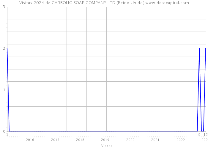 Visitas 2024 de CARBOLIC SOAP COMPANY LTD (Reino Unido) 