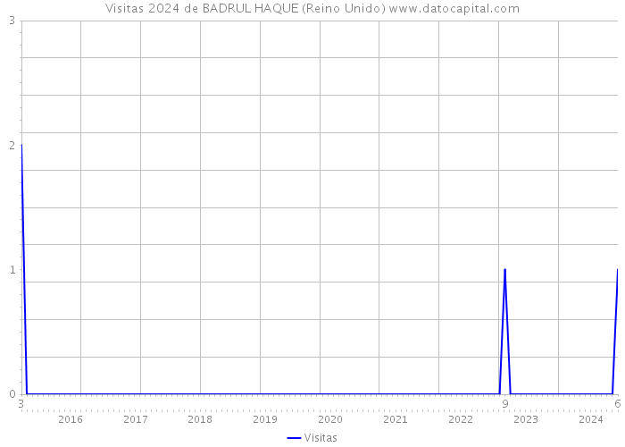 Visitas 2024 de BADRUL HAQUE (Reino Unido) 