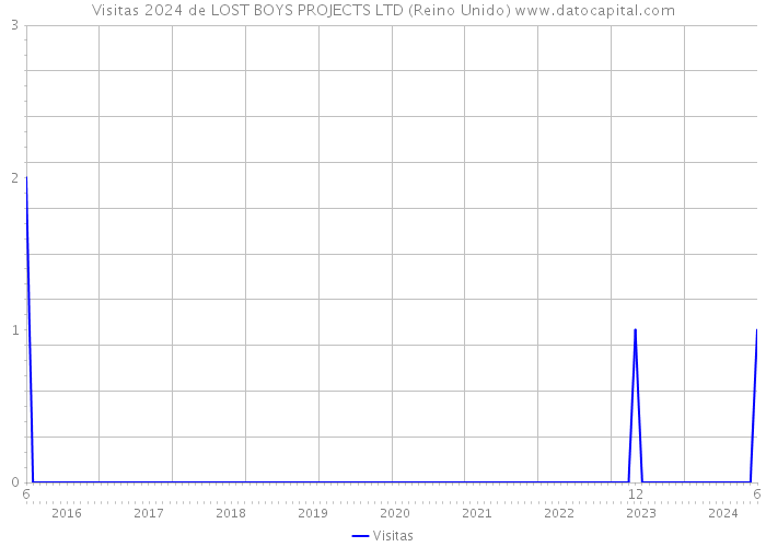 Visitas 2024 de LOST BOYS PROJECTS LTD (Reino Unido) 