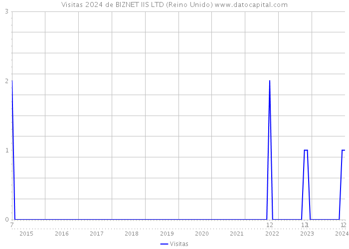 Visitas 2024 de BIZNET IIS LTD (Reino Unido) 