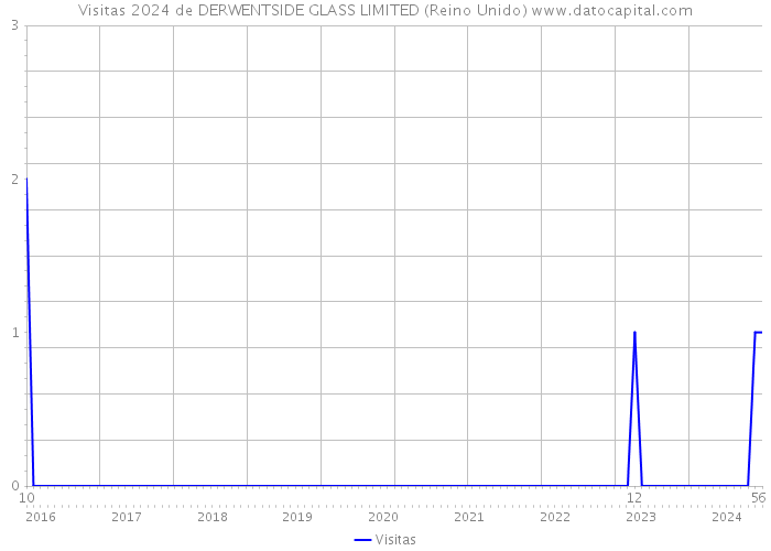 Visitas 2024 de DERWENTSIDE GLASS LIMITED (Reino Unido) 