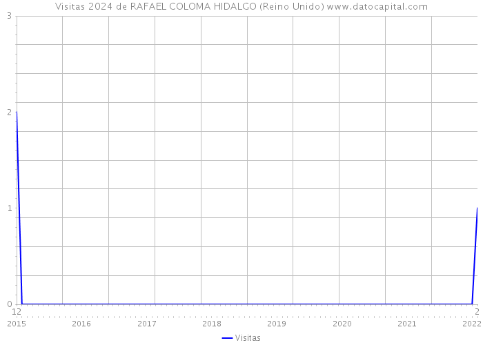 Visitas 2024 de RAFAEL COLOMA HIDALGO (Reino Unido) 
