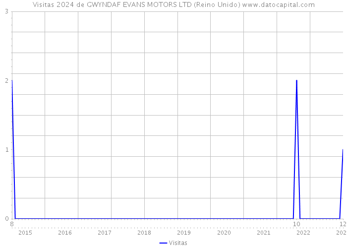 Visitas 2024 de GWYNDAF EVANS MOTORS LTD (Reino Unido) 