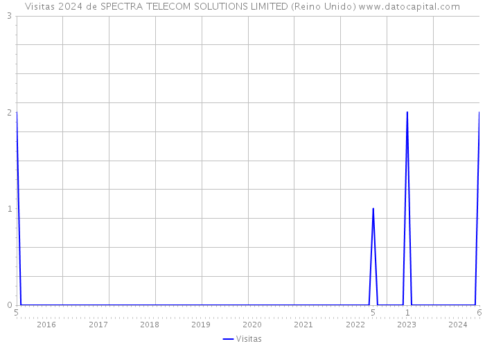 Visitas 2024 de SPECTRA TELECOM SOLUTIONS LIMITED (Reino Unido) 