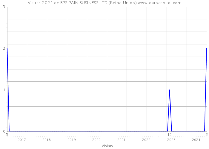 Visitas 2024 de BPS PAIN BUSINESS LTD (Reino Unido) 