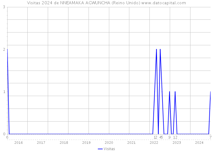 Visitas 2024 de NNEAMAKA AGWUNCHA (Reino Unido) 