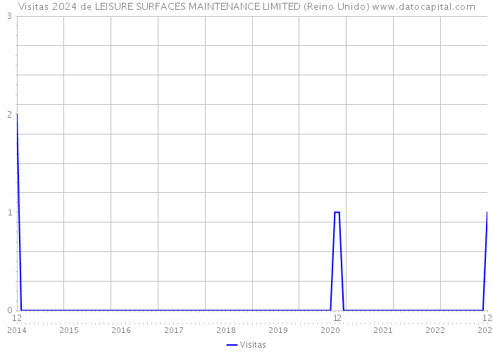 Visitas 2024 de LEISURE SURFACES MAINTENANCE LIMITED (Reino Unido) 