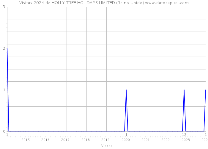 Visitas 2024 de HOLLY TREE HOLIDAYS LIMITED (Reino Unido) 