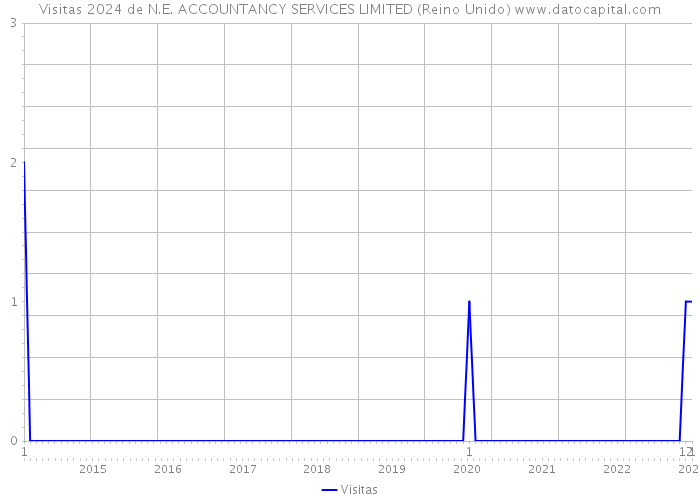 Visitas 2024 de N.E. ACCOUNTANCY SERVICES LIMITED (Reino Unido) 