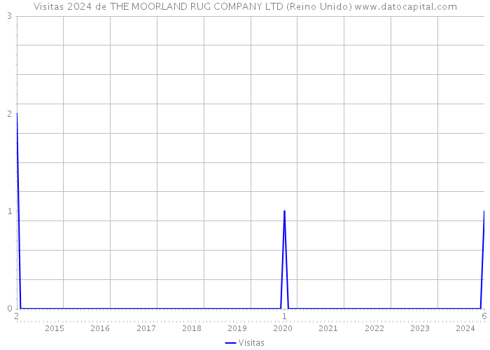 Visitas 2024 de THE MOORLAND RUG COMPANY LTD (Reino Unido) 