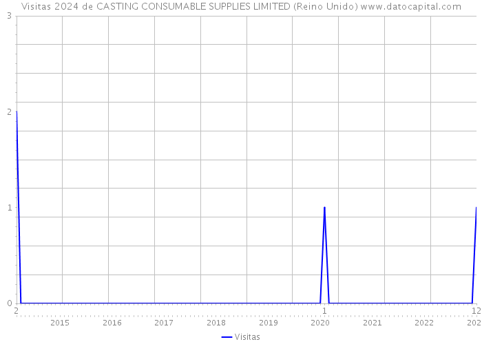 Visitas 2024 de CASTING CONSUMABLE SUPPLIES LIMITED (Reino Unido) 