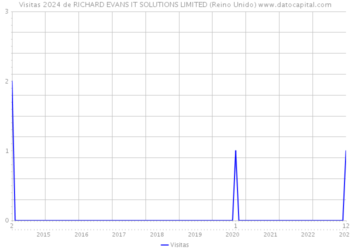 Visitas 2024 de RICHARD EVANS IT SOLUTIONS LIMITED (Reino Unido) 