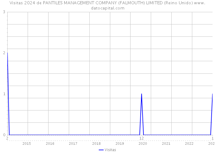 Visitas 2024 de PANTILES MANAGEMENT COMPANY (FALMOUTH) LIMITED (Reino Unido) 