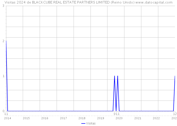Visitas 2024 de BLACKCUBE REAL ESTATE PARTNERS LIMITED (Reino Unido) 