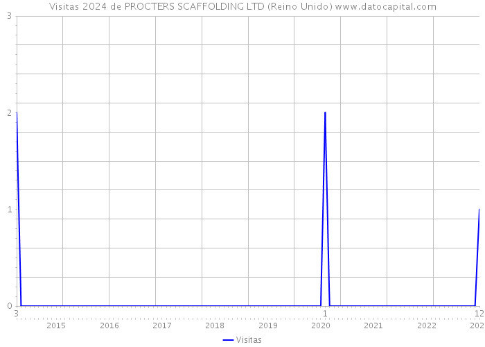 Visitas 2024 de PROCTERS SCAFFOLDING LTD (Reino Unido) 