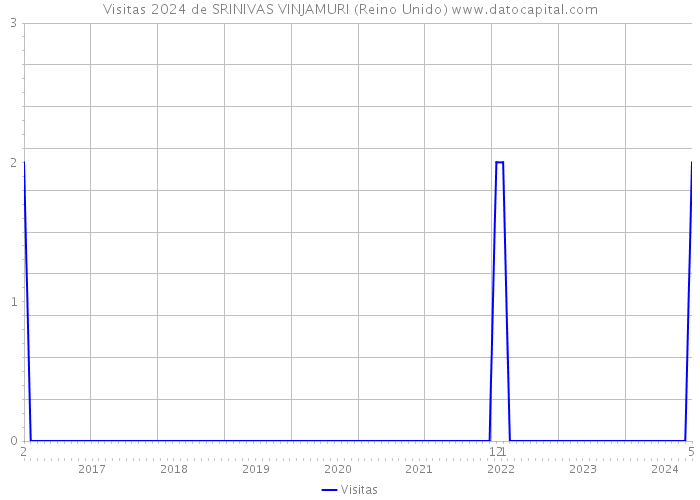 Visitas 2024 de SRINIVAS VINJAMURI (Reino Unido) 