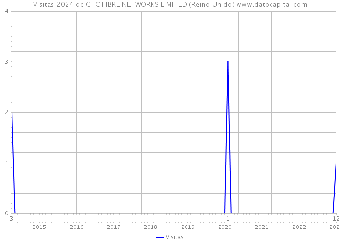 Visitas 2024 de GTC FIBRE NETWORKS LIMITED (Reino Unido) 