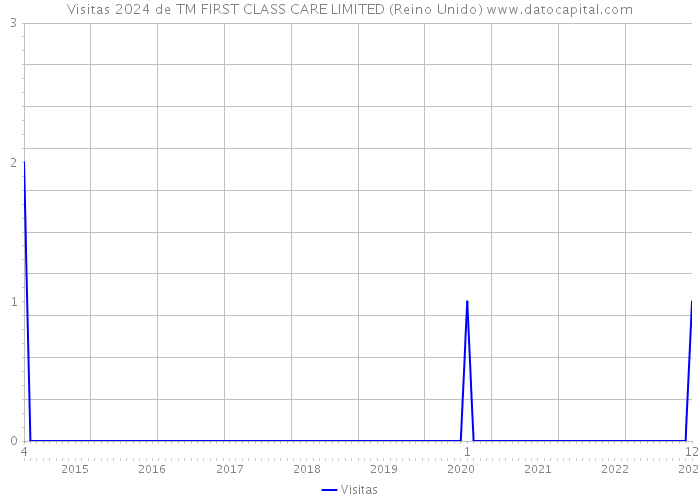 Visitas 2024 de TM FIRST CLASS CARE LIMITED (Reino Unido) 