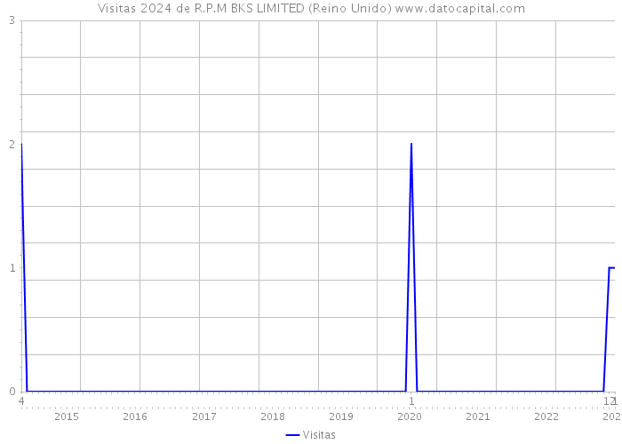 Visitas 2024 de R.P.M BKS LIMITED (Reino Unido) 