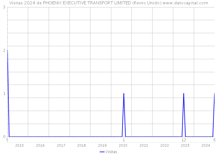 Visitas 2024 de PHOENIX EXECUTIVE TRANSPORT LIMITED (Reino Unido) 