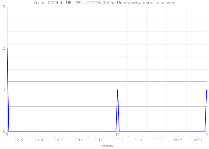 Visitas 2024 de NEIL PENNYCOOK (Reino Unido) 