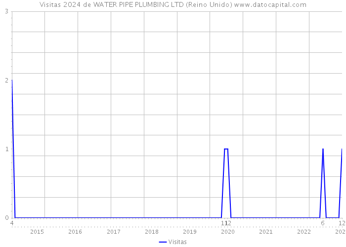 Visitas 2024 de WATER PIPE PLUMBING LTD (Reino Unido) 