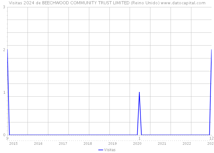 Visitas 2024 de BEECHWOOD COMMUNITY TRUST LIMITED (Reino Unido) 